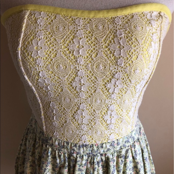 Lucca Couture Strapless Sundress size Small - Picture 3 of 8